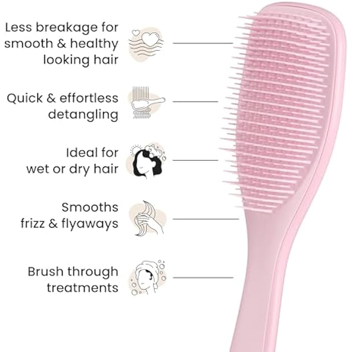 Tangle Teezer Wet Detangler - Pink - Image 4